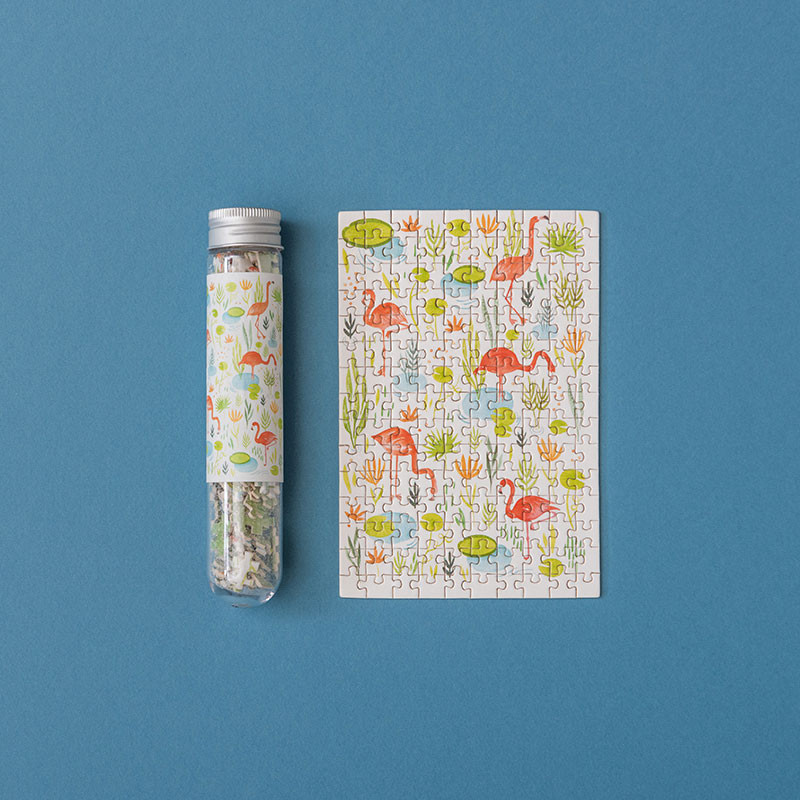 Flamingos micropuzzle