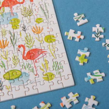 Flamingos micropuzzle