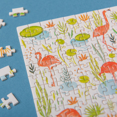 Flamingos micropuzzle