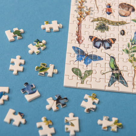 Blue biodiversity micropuzzle