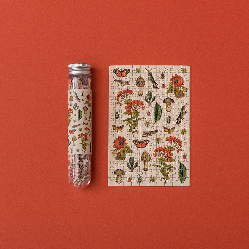 Red biodiversity micropuzzle