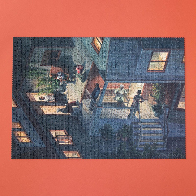 puzzle de la artista Cinta Vidal