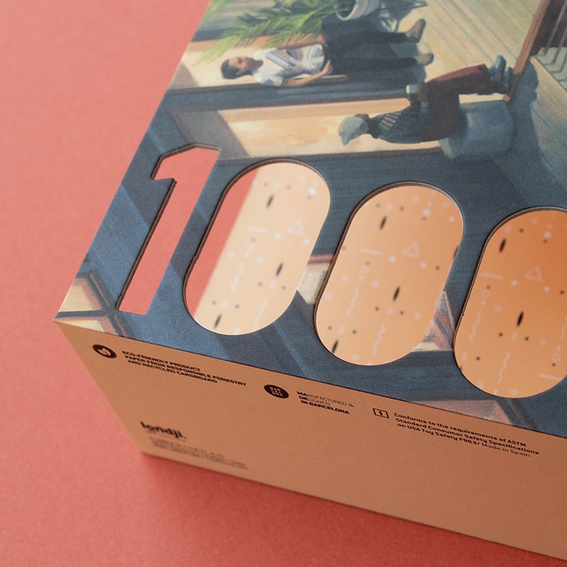 puzzle de la artista Cinta Vidal