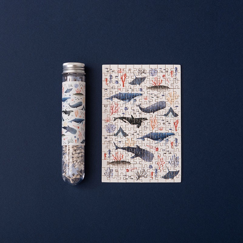 Underwater micropuzzle