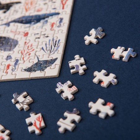 Underwater micropuzzle