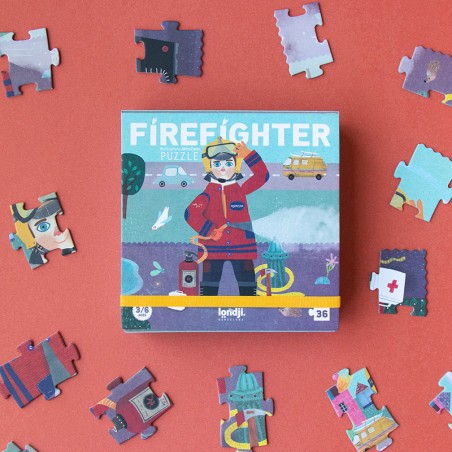 Firefighter pocket puzzle