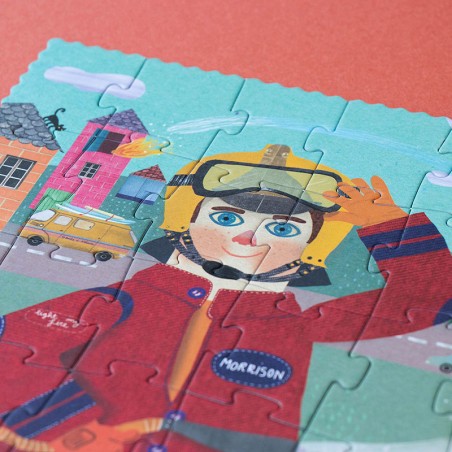 Firefighter pocket puzzle