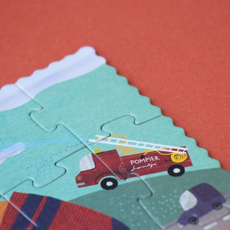 Firefighter pocket puzzle