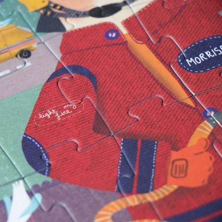Firefighter pocket puzzle