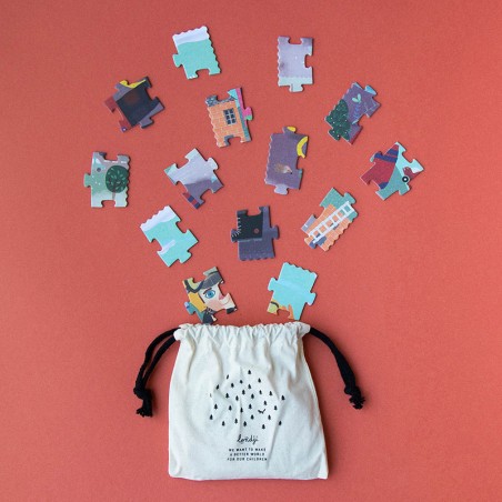 Firefighter pocket puzzle