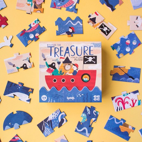 Discover the treasure puzzle