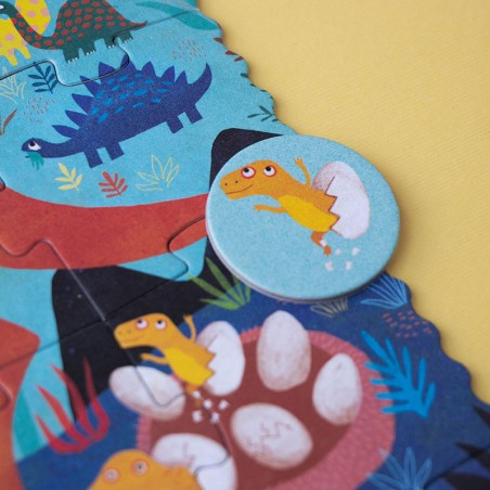 My little dino pocket puzzle