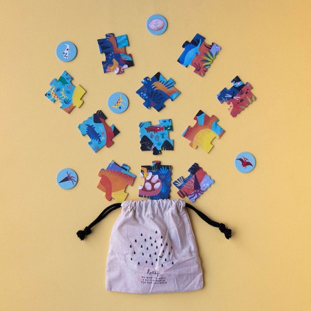 My little dino pocket puzzle