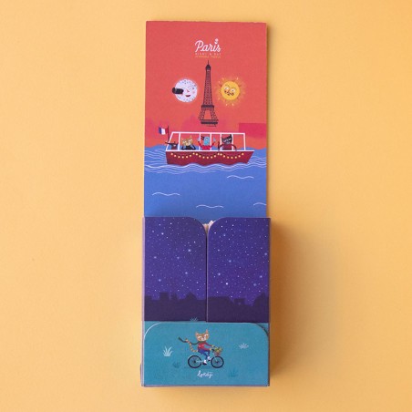 Night and day in Paris Puzzle