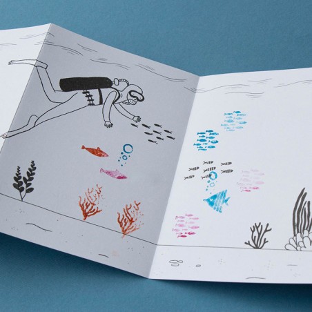 Calming Stamps - Sea