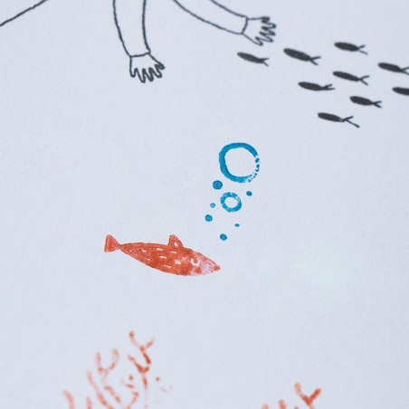 Calming Stamps - Sea