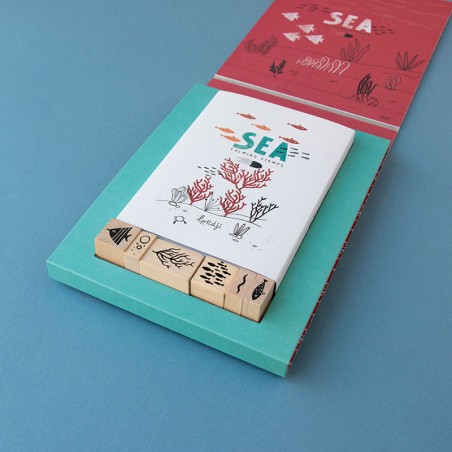 Calming Stamps - Sea