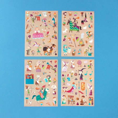 Medieval stickers