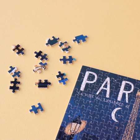 Skyline Paris Nuit micropuzzle