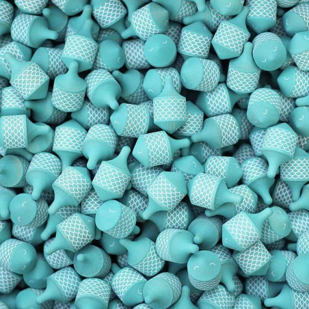 Spinning Top - FISH Blue
