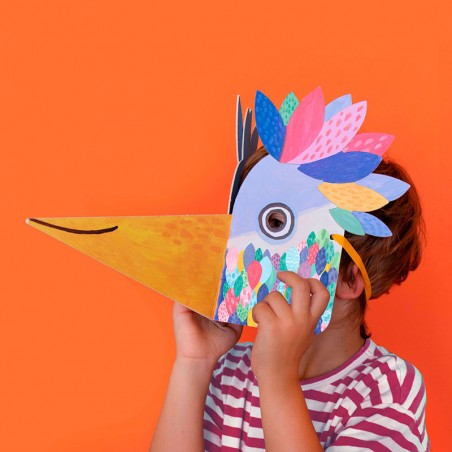 Activity - BE WILD! BIRD Mask&Stickers *NEW*