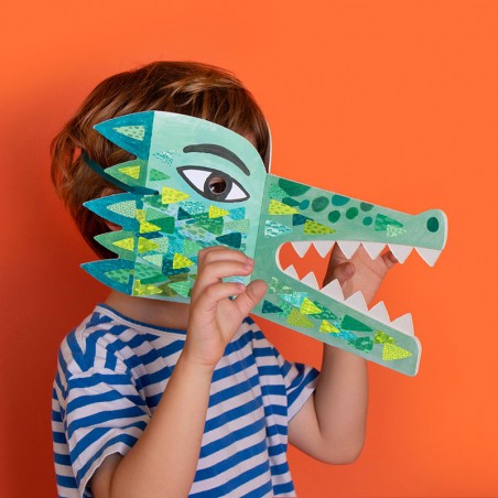 Activity - BE WILD! CROCODILE Mask&Stickers *NEW*