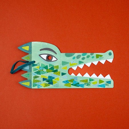 Activity - BE WILD! CROCODILE Mask&Stickers *NEW*