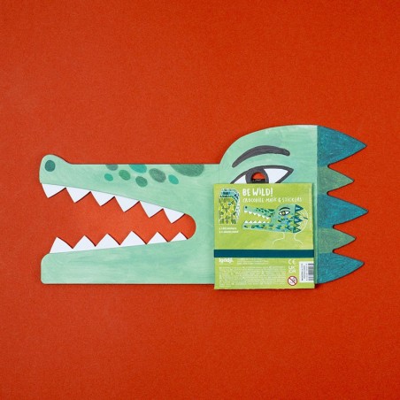 Activity - BE WILD! CROCODILE Mask&Stickers *NEW*