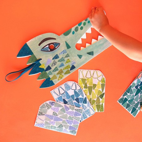 Activity - BE WILD! CROCODILE Mask&Stickers *NEW*