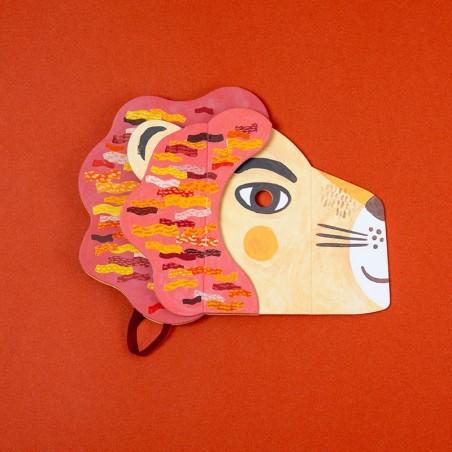 Activity - BE WILD! LION Mask&Stickers *NEW*