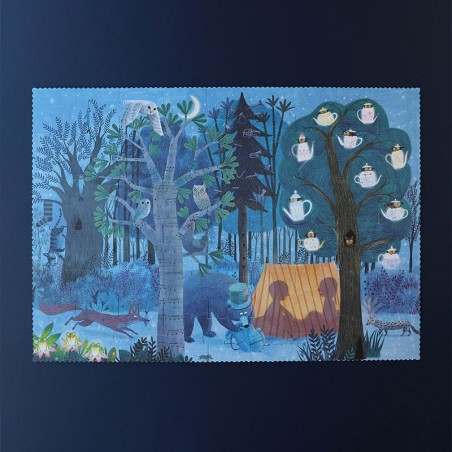 Puzzle - NIGHT & DAY IN THE FOREST