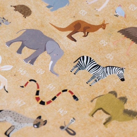 Activity - ANIMAL WORLD Poster&Stickers *NEW*