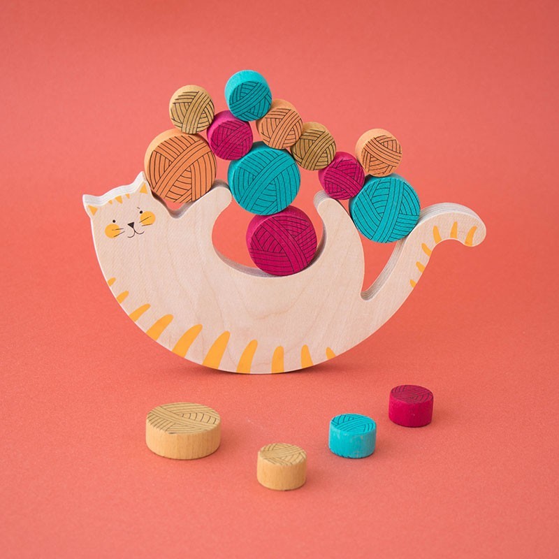 Wooden Toy - MEOW