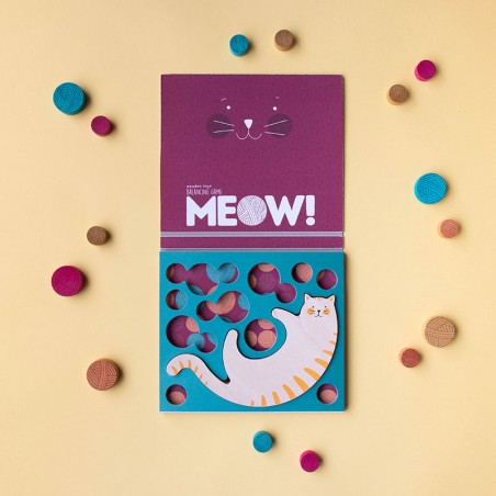 Wooden Toy - MEOW