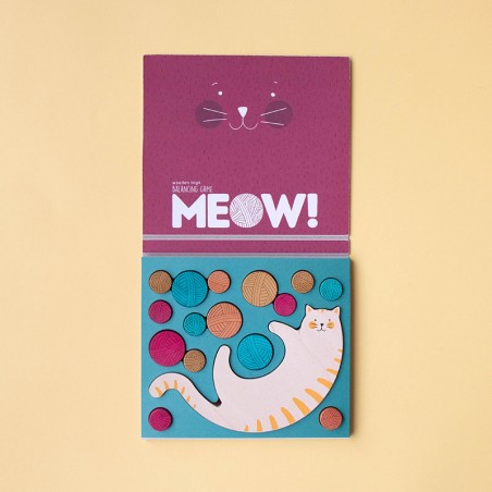 Wooden Toy - MEOW