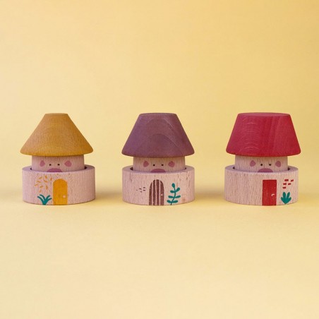 Wooden Toy - MY 3 LITTLE PIGS