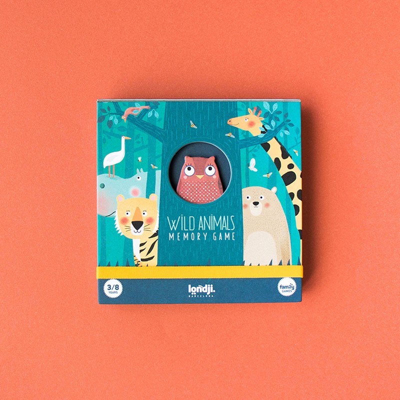 Memory Game - WILD ANIMALS