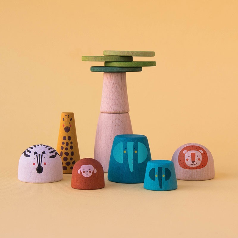 Wooden Toy - MY WOODEN WORLD, SAVANNA