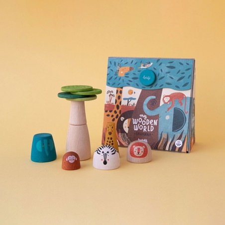 Wooden Toy - MY WOODEN WORLD, SAVANNA