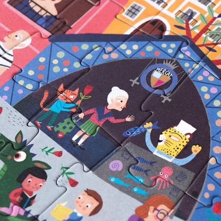 Puzzle - NIGHT & DAY IN BARCELONA