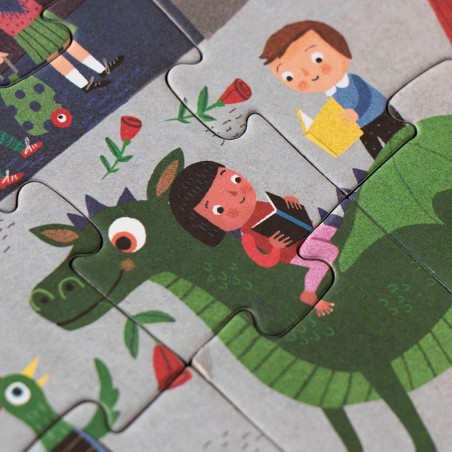 Puzzle - NIGHT & DAY IN BARCELONA