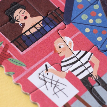 Puzzle - NIGHT & DAY IN BARCELONA