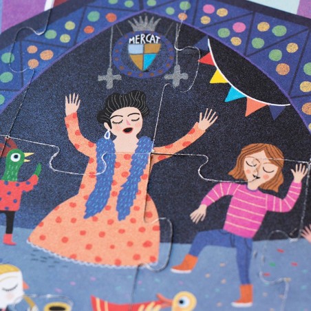 Puzzle - NIGHT & DAY IN BARCELONA