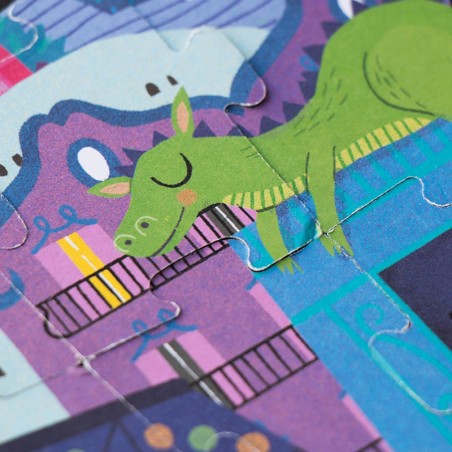 Puzzle - NIGHT & DAY IN BARCELONA