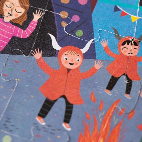 Puzzle - NIGHT & DAY IN BARCELONA