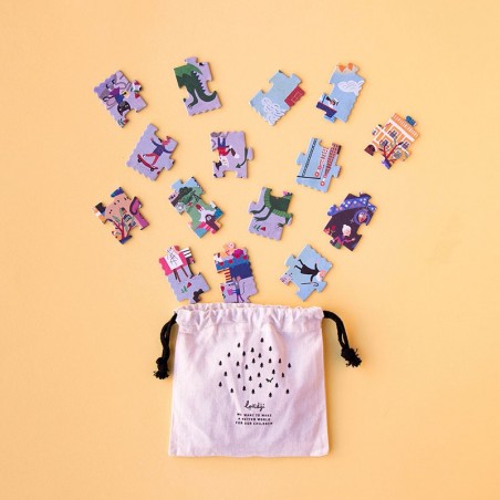 Puzzle - NIGHT & DAY IN BARCELONA