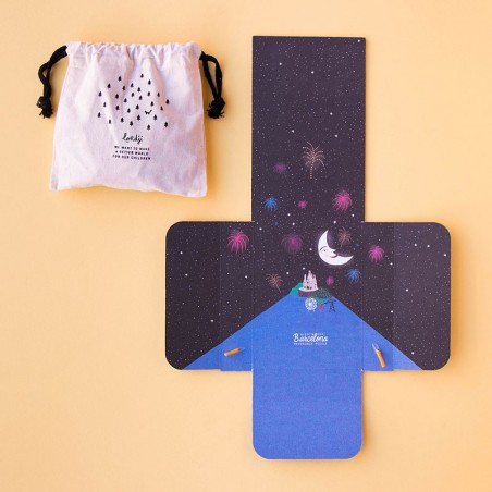 Puzzle - NIGHT & DAY IN BARCELONA