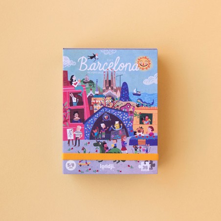Puzzle - NIGHT & DAY IN BARCELONA