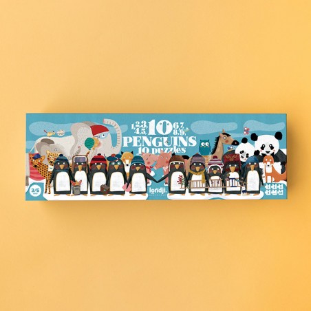 Puzzle - 10 PENGUINS