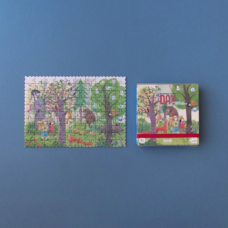 Pocket Puzzle - NIGHT & DAY IN THE FOREST